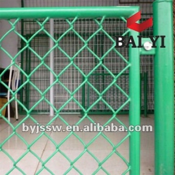 Green Pvc Coated Chain Link Fence