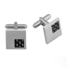 High Quality Square Shape Cufflinks, Stainless Steel Men Cufflinks