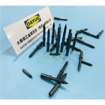 Plastic mold ejector and punch with DLC coating