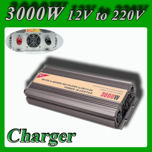 3000w power inverter with charger