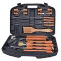 Stainless Steel Barbecue Tool Set 18 Piece Set