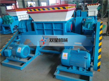 Biaxial Dual Metal Drive Shredders machine