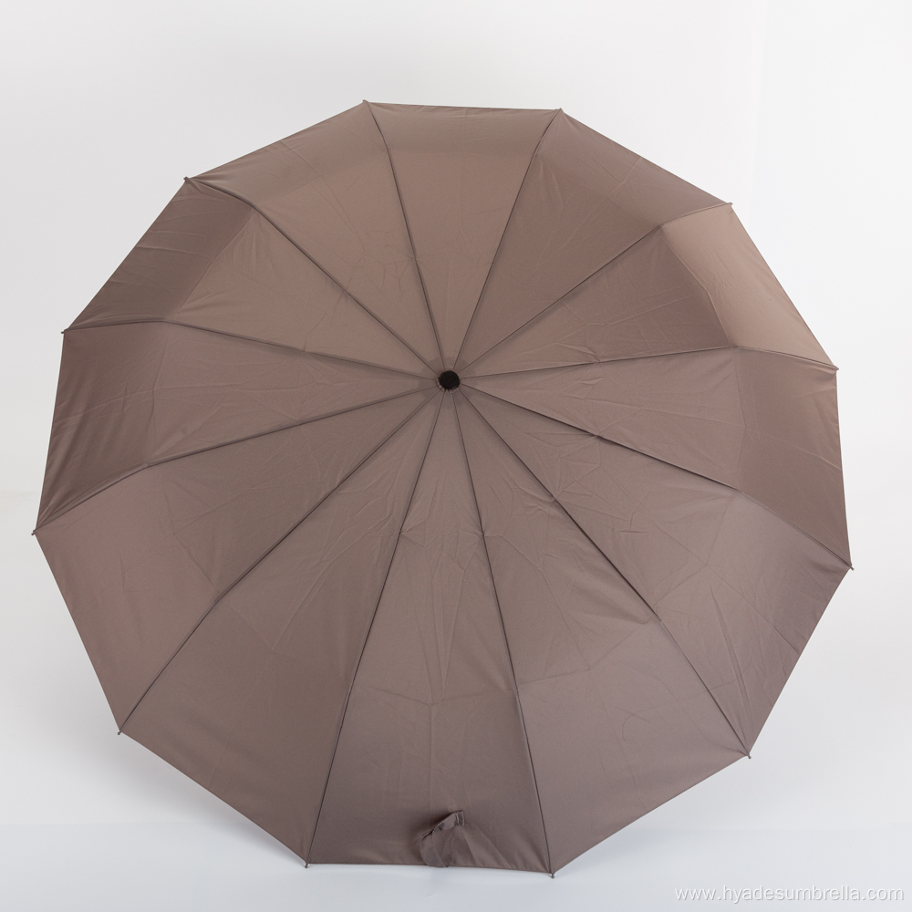 Large Automatic Male Folding Umbrella Stormproof