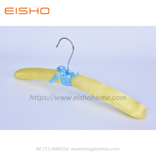 EISHO Satin Padded Clothes Hanger