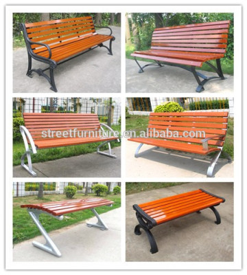 Wood park bench wooden garden bench outdoor wooden bench