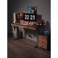 Dual Motor Sit Stand Desks With Drawer