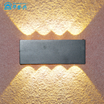 modern cube garden porch waterproof led wall lamp