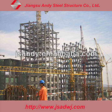 Steel frame building