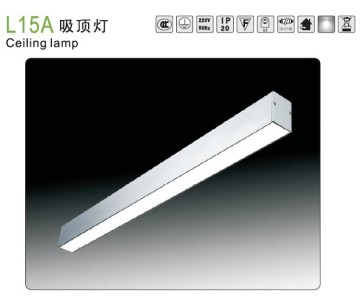 suspended recessed fluorescent suspended ceiling light fittings