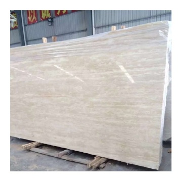Honed White Travertine Tile Cutting Stone Cladding 24
