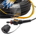 IP MPO-LC UPC 12F 6.2mm G657A2 LSZH 120M Fiber Patch Cord