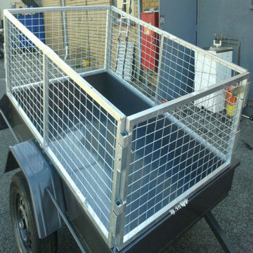 6'*4'*2' galvanized trailer cage/cage 6x4 trailer