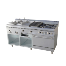 4 Burner Gas Cooker with Oven and Grill Ranges