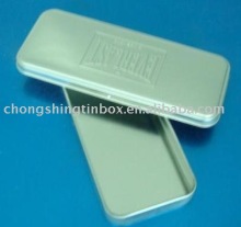 rectangular watch tin box