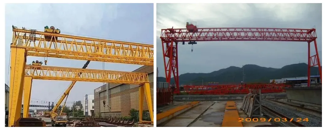 High Quality Mgh Truss Double Girder Gantry Crane with Good Price