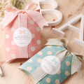 Delicate Custom Colorful Paper Packaging Pillow Box