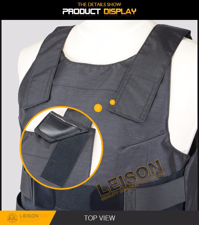 NIJ Level 3 Body Armor Suit Bulletproof Vest with Plate Pocket