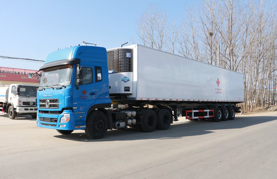 dongfeng refrigerated truck