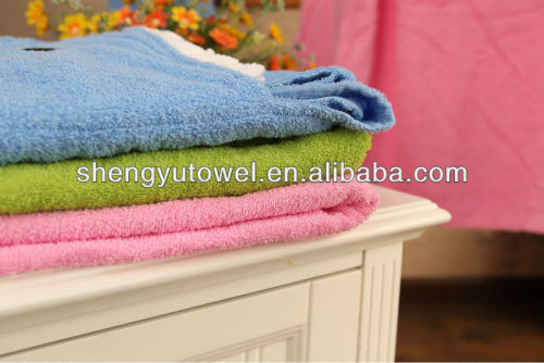 100% cotton catoon hooded towel