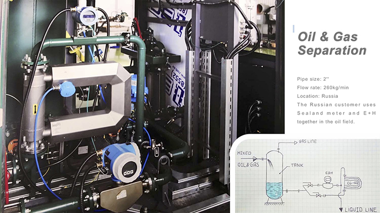 ATEX CE approved Coriolis mass flow transmitter