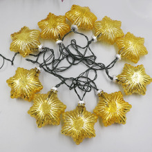 2020 new year holiday christmas led glass stars led light for home decoration