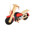 Встряхнуть лошадь мотоцикл детей деревянная образовательная игрушка
