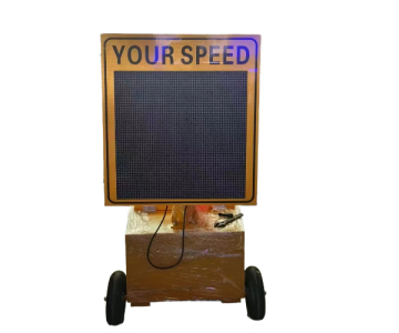 Full-matrix Solar Radar Speed Display