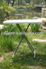 outdoor plastic heights adjustable tables