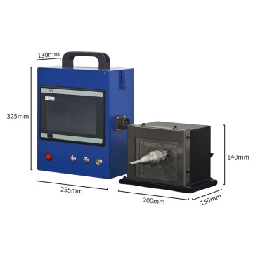 Integration Inline Enclosed Dot Peen Marking Machine 60x30mm