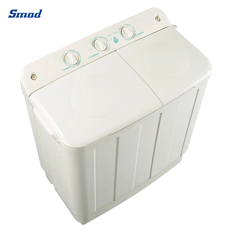 Smad OEM Semi Automatic11kg Two Water Inlet Household Double Tub Washing Machines