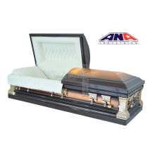 Memory Tube Adjustable Bed with Luxury Last Supper Solid Copper Casket