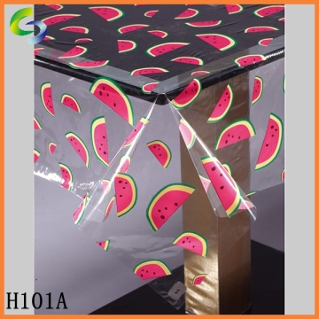 Plastic Washable wholesale table runners in roll