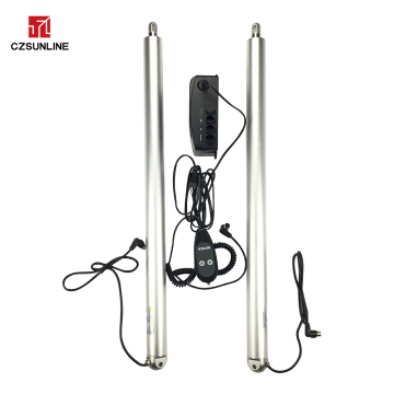 24V Synchronous Satellite Antenna Actuator with Power Supply and Manual Controller