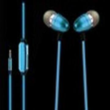 Glowing Earphone With MIC And Volume Control