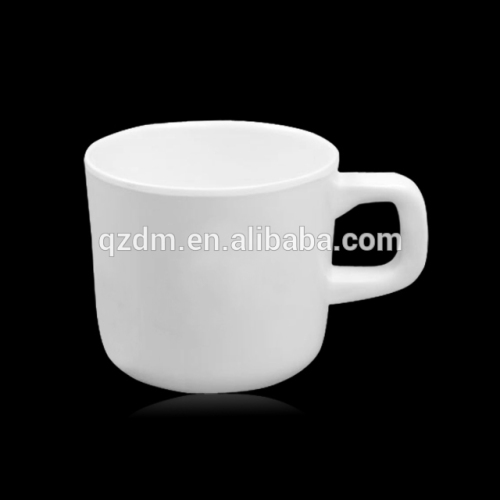 White Melamine Tea Cup With Handle