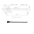 Precisionsstans DIN 9861 form DA Skärstans