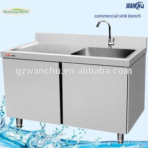 Commercial Kitchen Sink Base Cabinet Stainless Steel Kitchen Sink Cabinet Simple Design Manufacturer