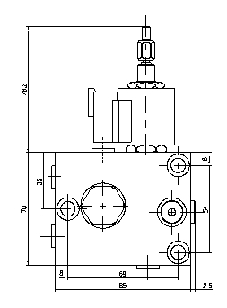 Scissor Aerial Platform Hydraulic Valve, Oil Cylinder Lift Valve for Aerial Lift Platform