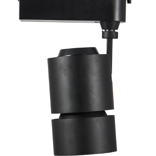 Foco de carril LED Watt Brilliant Black de LEDER