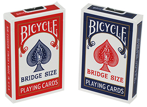 bridge playing cards