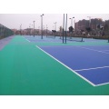 Tuiles modulaires pour terrains de tennis en plein air pour sports de tennis