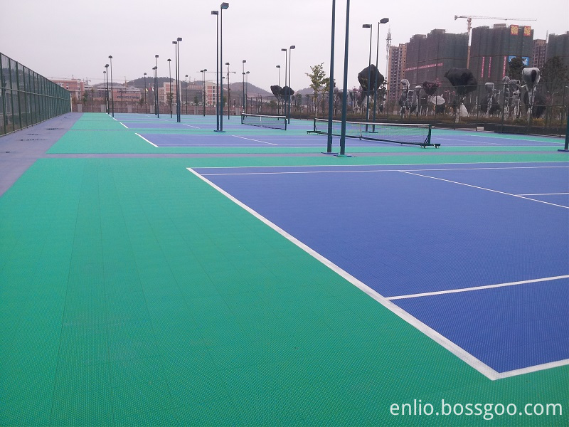 Outdoor Tennis Court Tiles Itf