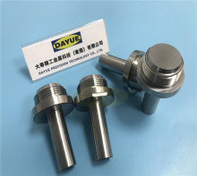 Customized grinding threaded shaft for bottle cap mold