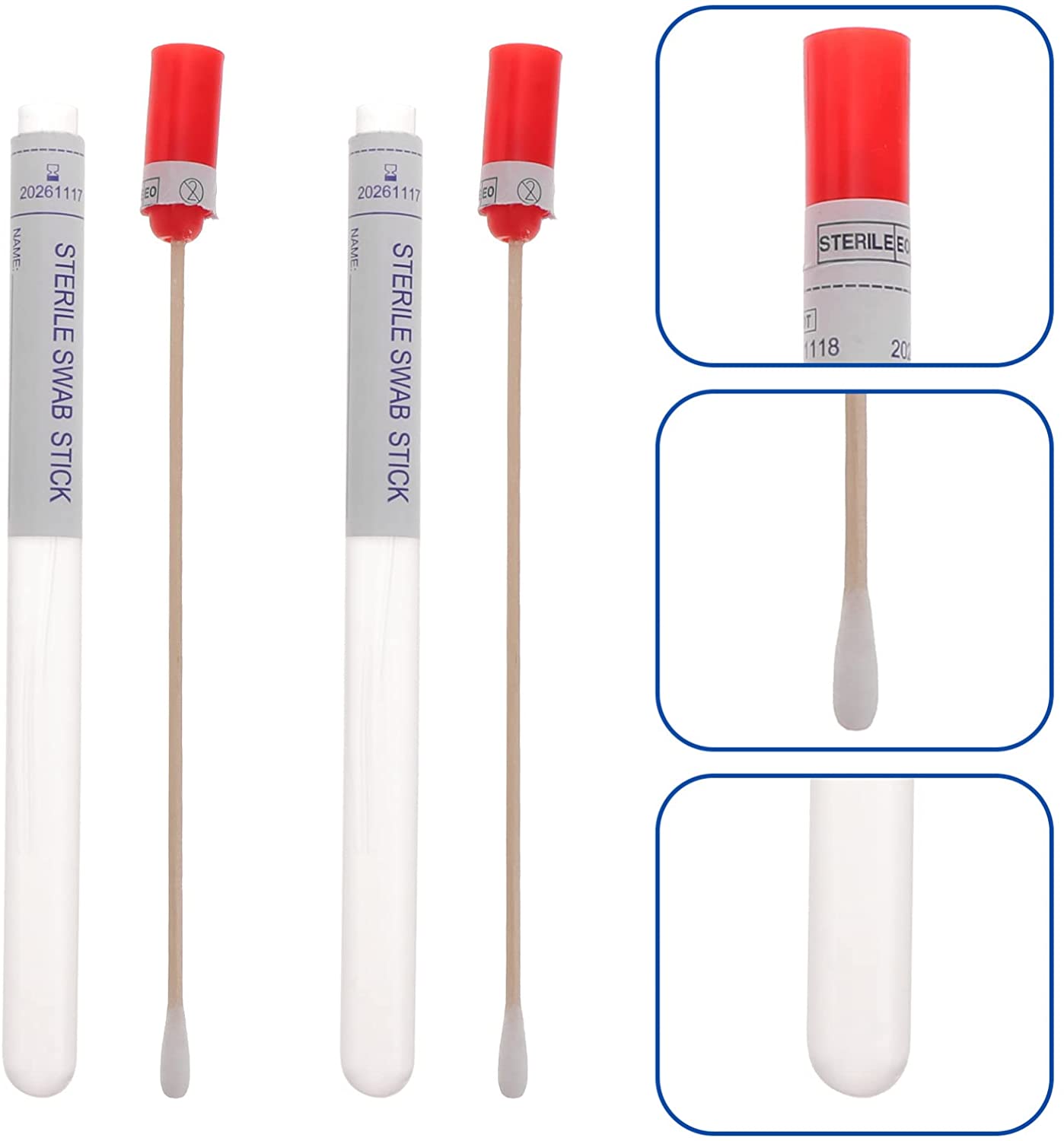 Disposable Medical Swab DNA Vaginal Collection Female Swabs