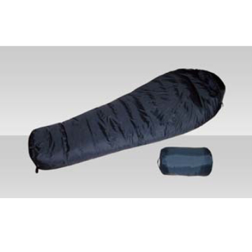 Public security blue down sleeping bag