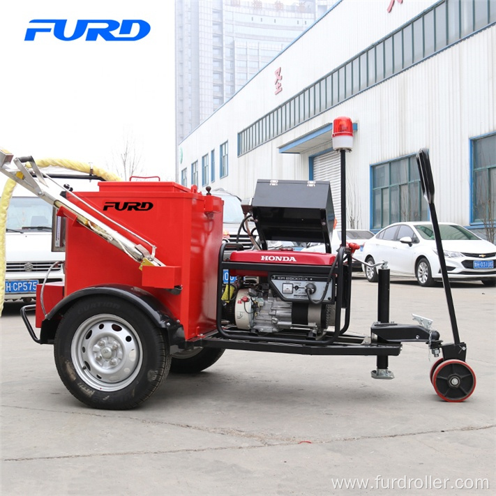 Sealing Cracks Machine in Asphalt Paving Application