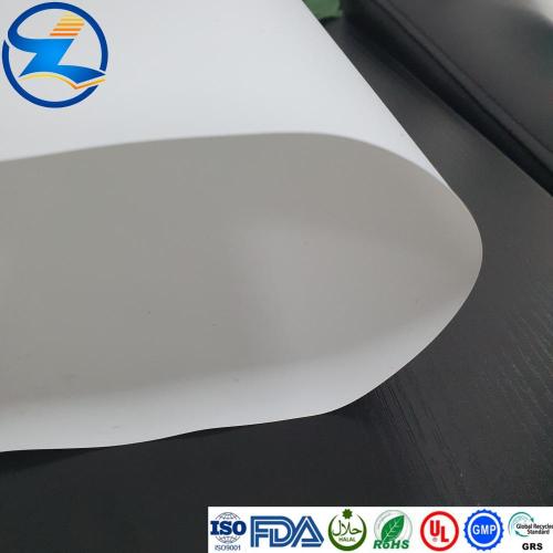 0.2mm Opaque Matte White Color PP Films