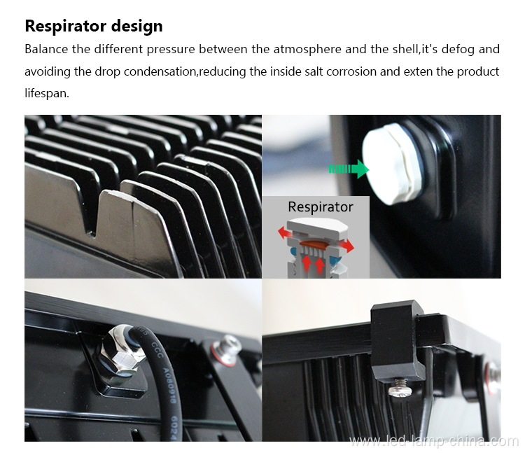 LED flood light RGBW