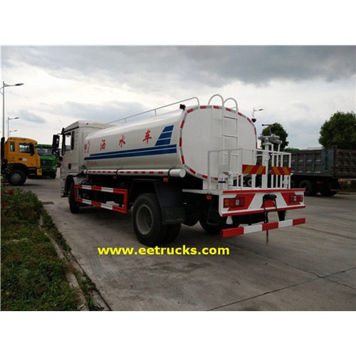 Tanques de agua SHACMAN de 11 toneladas