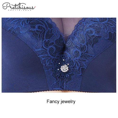 Women comfortable plus size lingerie for large breasts